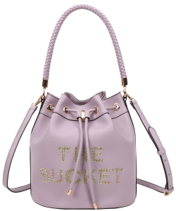 The Bucket Hobo Bag with Wallet TB1-L9018 LAVENDER